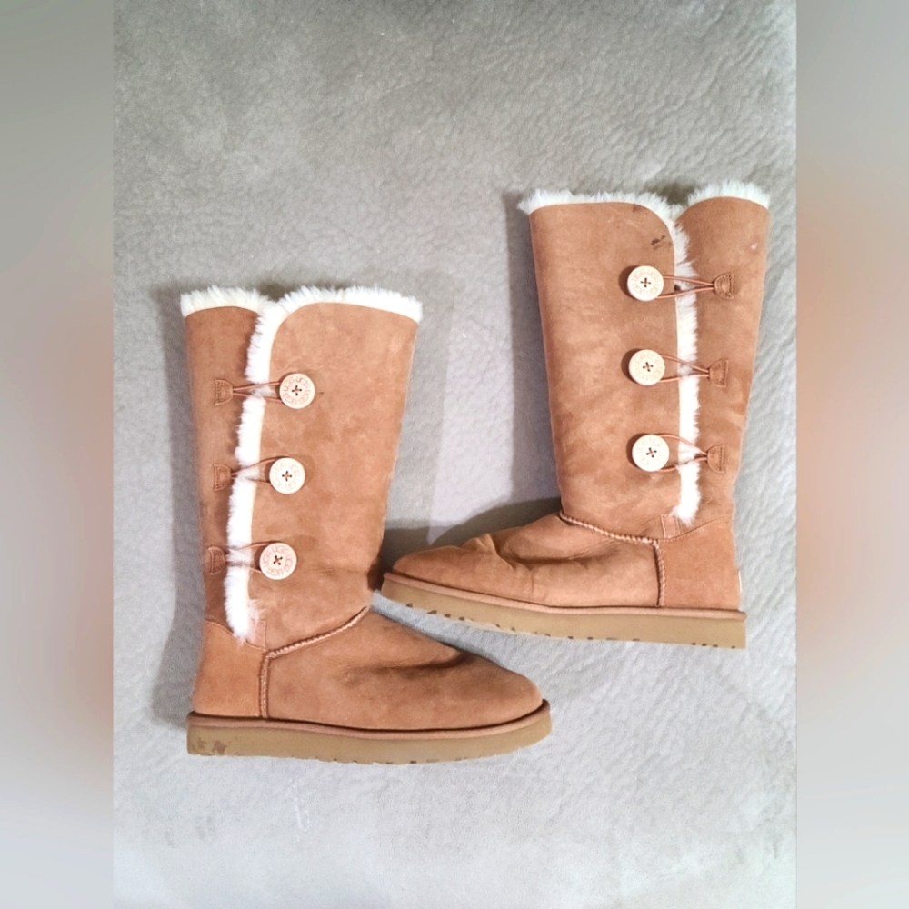 UGG Bailey Button Triplet Boots